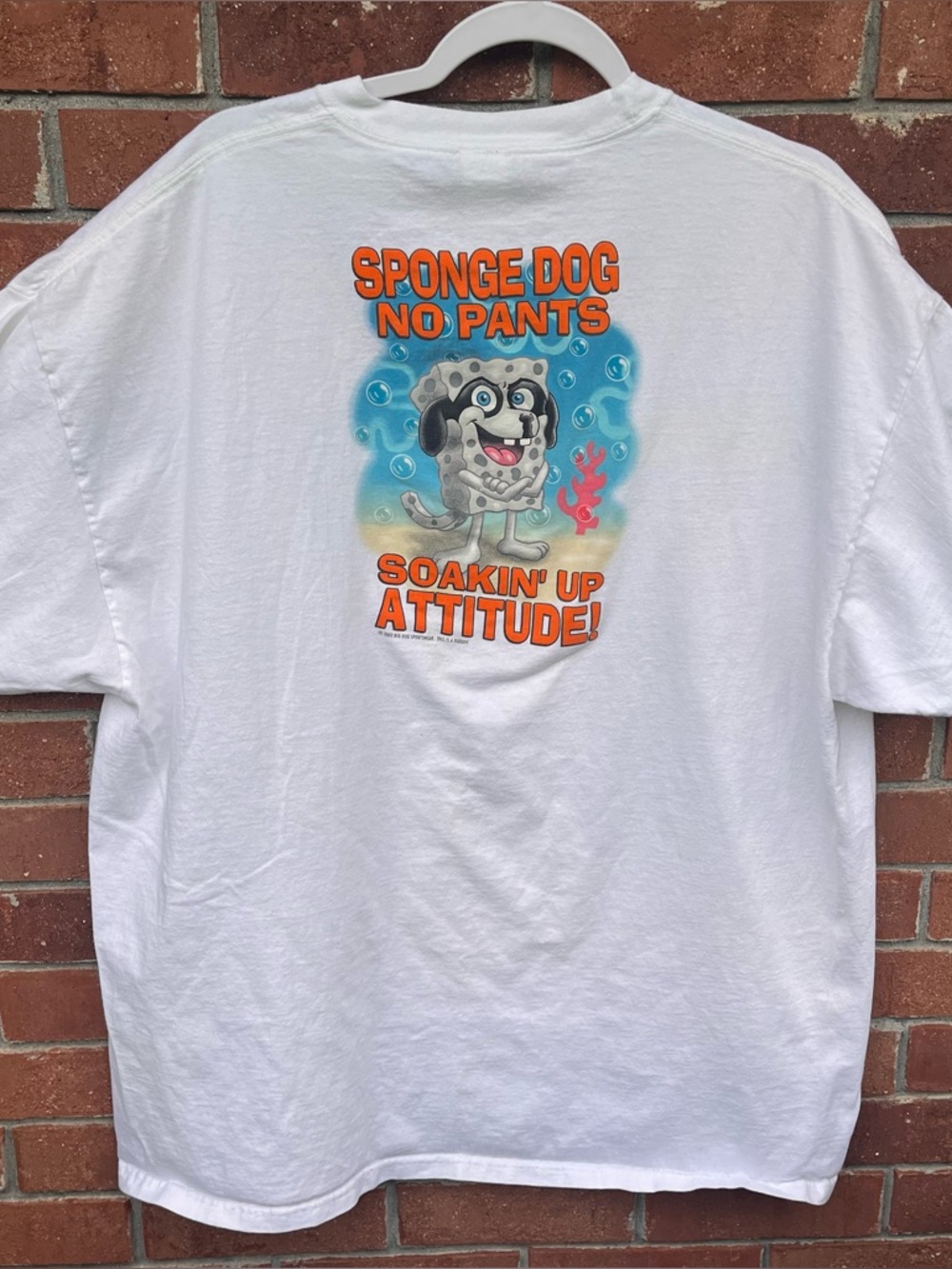Vintage 2002 Big Dogs SpongeBob Parody Tshirt Men’s XXL